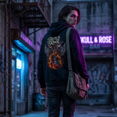 Pull À Capuche Âme d'Inferno : Née pour faire du Rock Gothic Noir