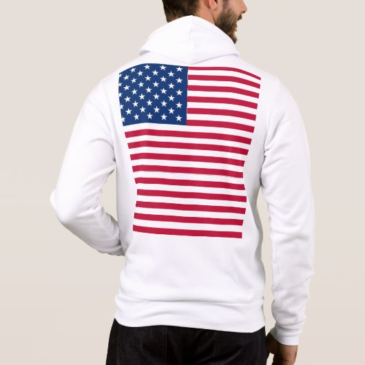 Pull À Capuche American USA Flag Pride Design-76353 (Dos)