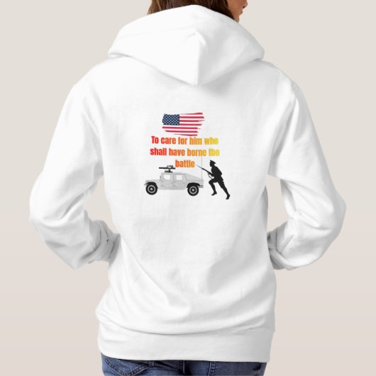 Pull À Capuche American veterans (Dos)