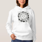 Pull À Capuche Amitié et solidarité (Devant)