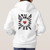 Pull À Capuche Amitié et solidarité (Dos)