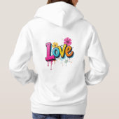 Pull À Capuche Amour (Dos)