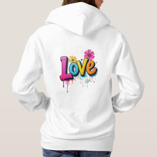 Pull À Capuche Amour (Dos)