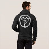 Pull À Capuche amour arbre machine extraordinaire (Dos entier)