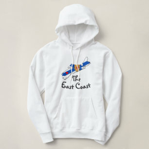 Pull À Capuche Amour La Côte Est Coeur Nouvelle-Écosse chemise