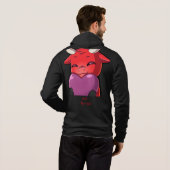 Pull À Capuche Amour, Le Bullpew de troupeau (Dos entier)