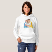 Pull À Capuche Amour Ukrainien (Devant entier)