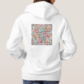 Pull À Capuche Amoureux de Bubble Tea (Dos)