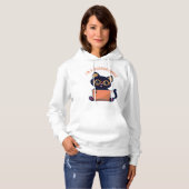 Pull À Capuche Amoureux des chats Je suis un programmeur félin Pr (Devant entier)