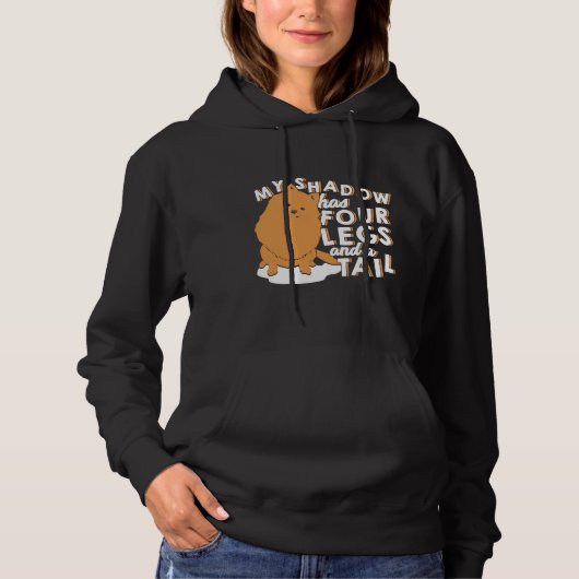 Pull À Capuche Amoureux des chiens Pomeranian Pom Spitz (Devant)