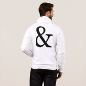 PULL À CAPUCHE AMPERSAND (Dos entier)