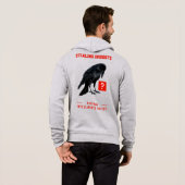 Pull À Capuche Analyste en intelligence d'affaires Crow (Dos entier)