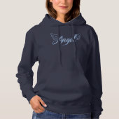 Pull À Capuche Ange Falln Avec Ailes (Devant)