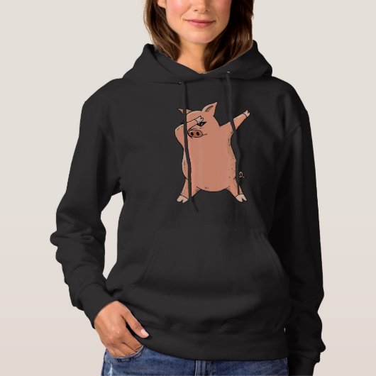 Pull À Capuche Animaux animaux de cochon (Devant)