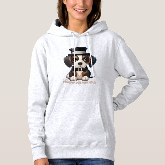 Pull À Capuche Année de Woofs! (Devant)