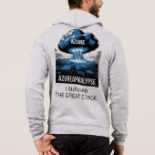 Pull À Capuche Apocalypse Azure – J'ai Survécu à la Grande Panne (Dos)