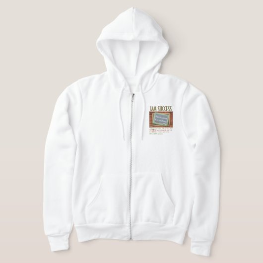 PULL À CAPUCHE APPRENDRE DE L'ÉCHEC (Poser)