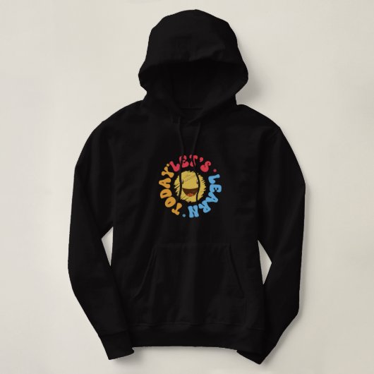 Pull À Capuche Apprenons aujourd'hui enseignant (Design devant)