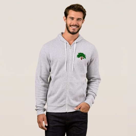 Pull À Capuche Arbre (Devant entier)