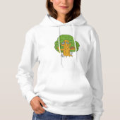 Pull À Capuche Arbre avec des animaux de la forêt Nature mignonne (Devant)