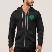 Pull À Capuche Arbre De Vie Fractale Spirale (Devant)