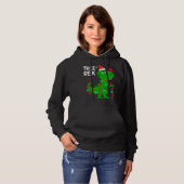 Pull À Capuche Arbre Rex. Dinosaur Dinosaure Cadeau mignon Dino N (Devant entier)
