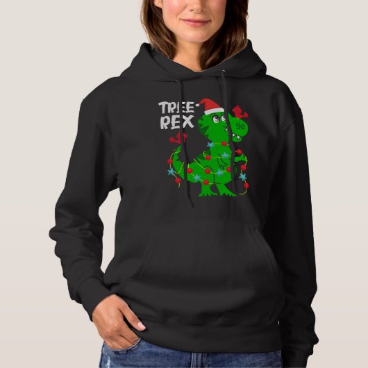 Pull À Capuche Arbre Rex. Dinosaur Dinosaure Cadeau mignon Dino N (Devant)