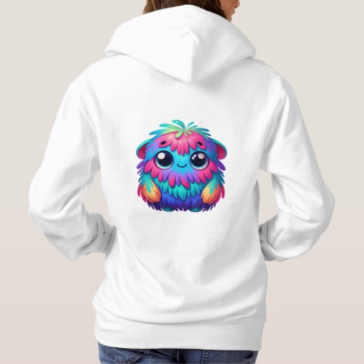 Pull À Capuche Arc-en-ciel (Dos)