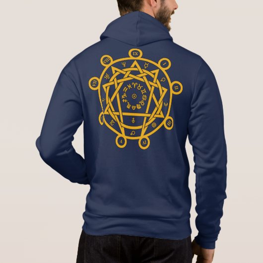 Pull À Capuche Arcane Enneagram (Dos)