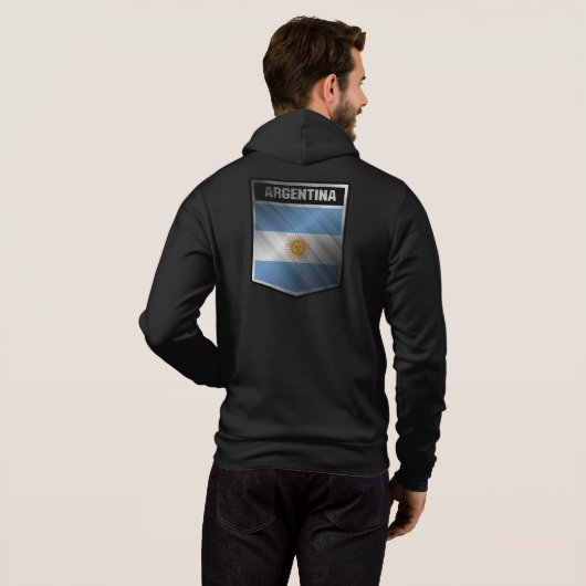 Pull À Capuche Argentine (Dos entier)