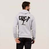 Pull À Capuche Arrêtez de vous battre Arts martiaux Kickboxing (Dos entier)