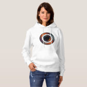 Pull À Capuche Art Abstrait audacieux et moderne (Devant entier)