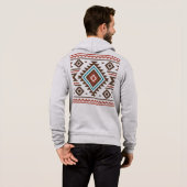Pull À Capuche Art amérindien (Dos entier)