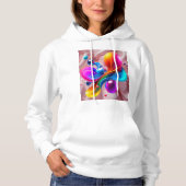 Pull À Capuche Art Coloré  (Devant)