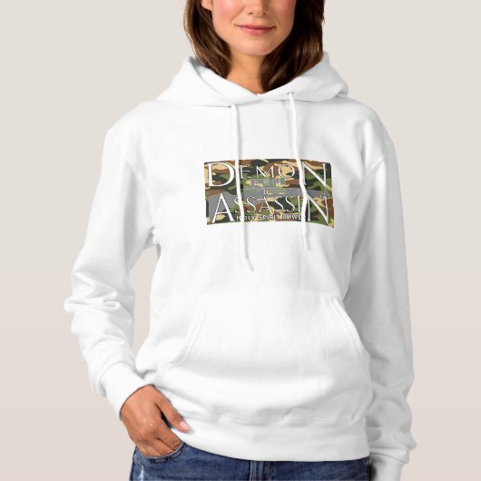 Pull À Capuche Assassin de démons – Puissance du Saint-Esprit (Devant)