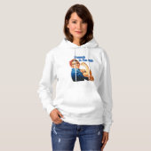 Pull À Capuche Assez C'Est Assez (Devant entier)