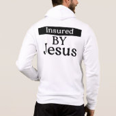 Pull À Capuche Assuré par Jésus Force Spirituelle Chrétienne (Dos)