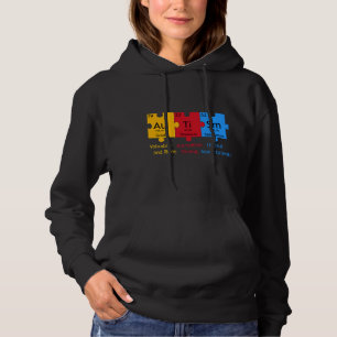 Pull À Capuche Autism Aware Puzzle Chemical Element