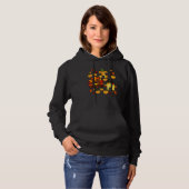 Pull À Capuche Autisme Asd Sensibilisation Pièce de Puzzle Automn (Devant entier)