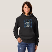 Pull À Capuche Autisme Spaceman Astro Cosmo Sensibilisation sur l (Devant entier)