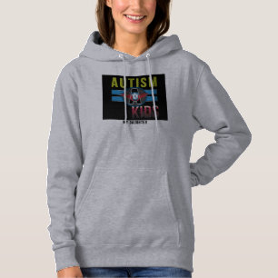 Pull À Capuche Autisme une ouatine américaine Top* de