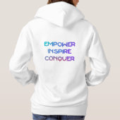 Pull À Capuche Autonomiser Inspirer Conquérir (Dos)