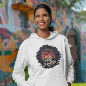 Pull À Capuche Aventure Aventure Ahead Explorer Randonnée Hiker D