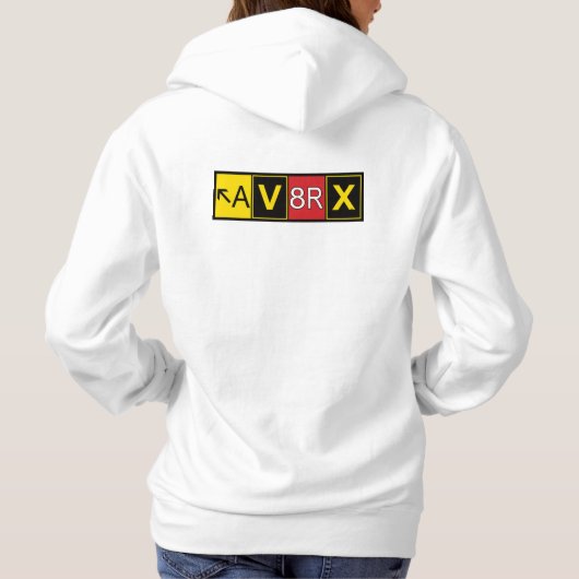 Pull À Capuche Aviatrix - AV8RX - (Dos)