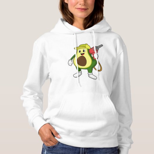 Pull À Capuche Avocado en tant que artisan avec exercices (Devant)