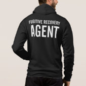 PULL À CAPUCHE BADGE DE L'AGENT DE RÉCUPÉRATION FUGITIVE (Dos)