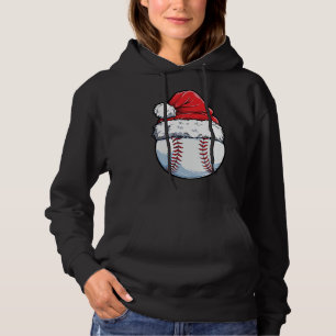 Pull À Capuche Bal de baseball de Noël Chapeau de Noël