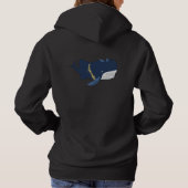 Pull À Capuche Baleine Vigilante (Dos)