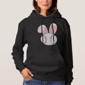 Pull À Capuche Baseball Bunny Easter  Kids Boys Toddler (Devant)