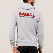 Pull À Capuche Baseball Toute La Journée Tous Les Jours (Dos)